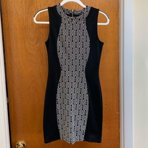H&M Black & White Suiting Dress: NEVER WORN